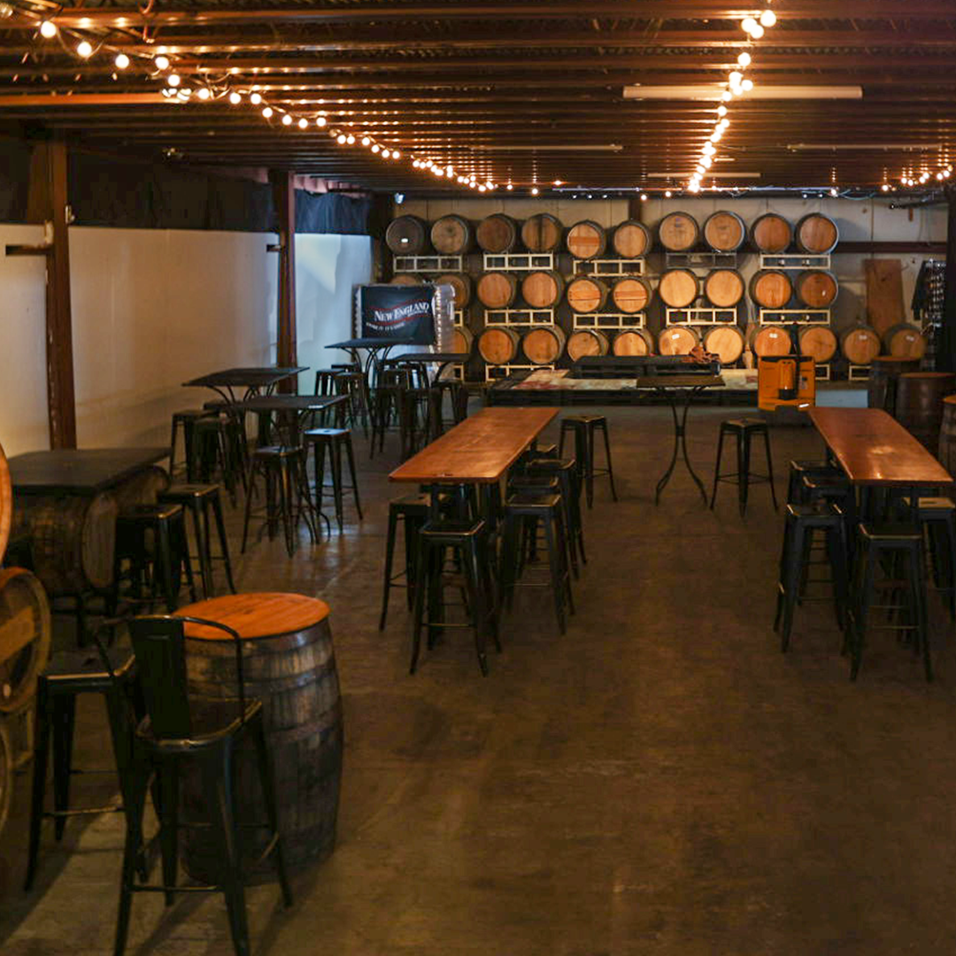 Photo of Barrel Room with tables setup